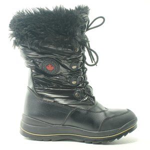 Cougar Canada Waterproof Black Winter Women's Boots Size 6.5